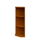 TZ 3 - 3 kancelářská skříň rohová, levá, 1107x360x400, třešeň šumavská